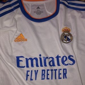 Adidas professional soccer/football/futbol jersey mens size XXL. Real Madrid